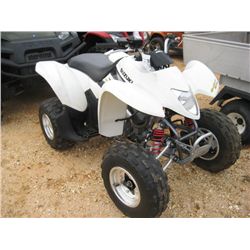 SUZUKI QUAD SPORT ATV, S/N JSAAJ4AA84212923