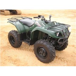 YAMAHA ULTRAMATIC GRIZZLY 350 ATV, S/N, 4X4, FRONT & REAR RACK