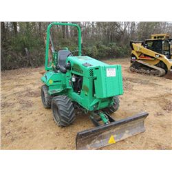VERMEER RT350 TRENCHER, S/N 1000337, BACKFILL BLADE, TRH 350 TRENCHER, ROLL BAR, METER READING 835 H