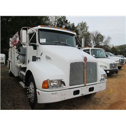 2006 KENWORTH T300 S/A SERVICE TRUCK, S/N 2NKMH27X860124593, CUMMINS ISC 300 DIESEL ENG, 10 SPD TRAN