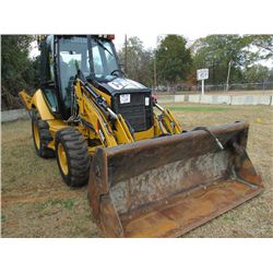 CAT 420E IT 4X4 LOADER BACKHOE, S/N PHC00271, (09 YR) EXTENDAHOE, MULTI PURPOSE BUCKET, QUICK COUPLE