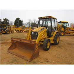 CAT 416C 4X4 LOADER BACKHOE, S/N 4ZN19467, (2000 YR) EXTENDAHOE, GP BUCKET, 24" HOE BUCKET, ECAB W/A