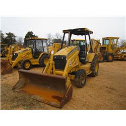 CAT 416C 4X4 LOADER BACKHOE, S/N 4ZN16609, (99 YR) GP BUCKET, 22" HOE BUCKET, CANOPY, METER READING 