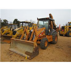 CASE 590 SUPER M-2 4X4 LOADER BACKHOE, S/N N5C394385 (05 YR) GP FRONT BUCKET, 36" REAR BUCKET, CANOP