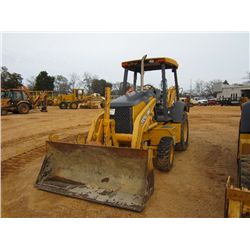 JOHN DEERE 310G 4X4 LOADER BACKHOE, S/N 894910, (01 YR) GP BUCKET, 24" HOE BUCKET, CANOPY, METER REA
