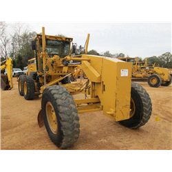 CAT 12H MOTOR GRADER, S/N AMZ201223 (07 YR) 14' HYD MOLDBOARD W/TIP CONTROL, PUSH BLOCK, REAR RIPPER