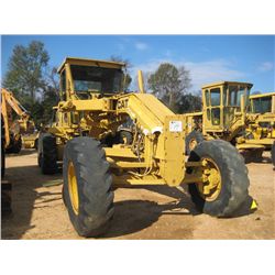 CAT 12G MOTOR GRADER, S/N 61M13246 (89 YR) 14' HYD MOLDBOARD W/TIP CONTROL, ECAB, 14.00-24 TIRES
