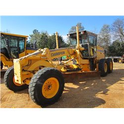 CHAMPION 720A VHP MOTOR GRADER, S/N 031741 (2000 YR) 14' HYD MOLDBOARD W/TIP CONTROL, SCARIFIER, ECA