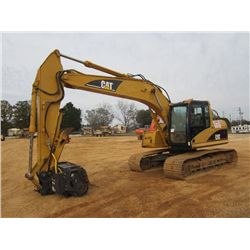 CAT 320CU HYDRAULIC EXCAVATOR, S/N FBB01309, 9'6" STICK, BRADCO MM60 GRINDING HEAD, THUMB, 32" TBG, 
