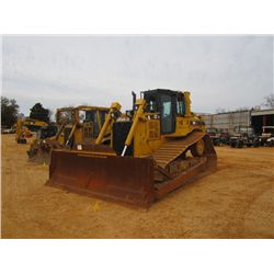 CAT D6R LGP SERIES II CRAWLER TRACTOR, S/N ADE00353, (04 YR) STRAIGHT BLADE W/TILT, 36" SBG, ECAB W/