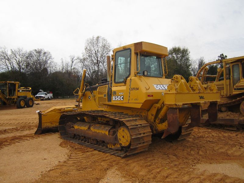JOHN DEERE 850C SERIES II CRAWLER TRACTOR, S/N 944017 (05 YR) 6 WAY ...