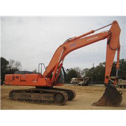 HITACHI 370LC Z-AXIS HYDRAULIC EXCAVATOR, S/N 033305 (05 YR) 13' STICK, 60" BUCKET, 30" TBG, ECAB W/