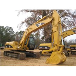CAT 320CL HYDRAULIC EXCAVATOR, S/N ANB02752 (02 YR) 9' 8" STICK, 48" BUCKET, HYD THUMB, 32" TBG, ECA