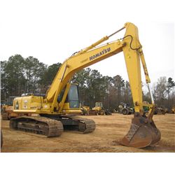 KOMATSU PC200LC-8 HYDRAULIC EXCAVATOR, S/N C60667 (07 YR) 9'8" STICK, 36" BUCKET, 32" TBG, ECAB W/AI