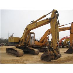 CAT 225D LC HYDRAULIC EXCAVATOR, S/N 8R6024, 9' STICK, GRAPPLE, 30" SBG, ECAB, METER READING 16,196 