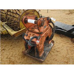 NPK C6C HYDRAULIC TAMP FITS HYDRAULIC EXCAVATOR, S/N 1N2534