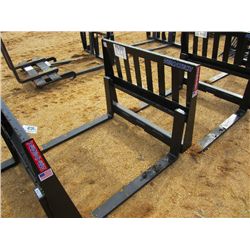UNUSED VERSATECH 42" PALLET FORK 10042, FITS SKID STEER