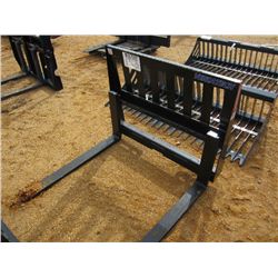 UNUSED VERSATECH 42" PALLET FORK 10042, FITS SKID STEER