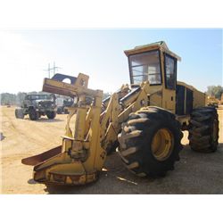 TIGERCAT 720 FELLER BUNCHER, S/N 7201317, ECAB W/AIR, 28L-26 TIRES, TIGERCAT 5600 SAW HEAD