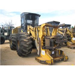 HYDRO AX 470 FELLER BUNCHER, S/N HA18382, WARATAH SAWHEAD, ECAB W/AIR, 28L-26 TIRES, METER READING 6