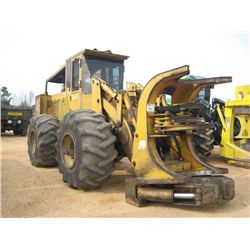 JOHN DEERE 643D FELLER BUNCHER, S/N 794768 (94 YR) SHEAR HEAD, ECAB, 28L-26 TIRES