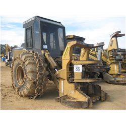 HYDRO AX 321 FELLER BUNCHER, S/N 7898, WARATAH FD118 SAWHEAD, ECAB W/AIR, 28L-26 TIRES, METER READIN
