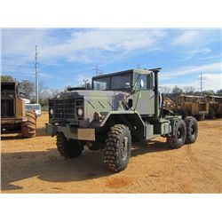 HARSCO M931A2 MILITARY TRUCK TRACTOR, S/N 1007AB013, (HAS SPARE TIRE) (THIS UNIT HAS A TITLE)