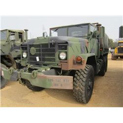 HARSCO M923A2 CARGO TRUCK, S/N NL14PC2501432, CUMMINS ENG, ALLISON AUTO TRANS, P/S, TROOP BODY W/COV