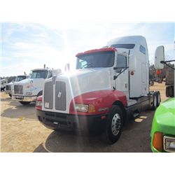2001 KENWORTH T6000 T/A TRUCK TRACTOR, S/N 1XKADB9XX1J865093, 475 HP CAT C15 DIESEL ENG, 10 SPD TRAN