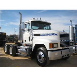 2003 MACK CH613 T/A TRUCK TRACTOR, S/N 1M1AA18Y33W154964, 427 HP MACK DIESEL ENG, 10 SPD TRANS, 38K 