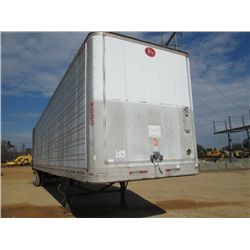 1985 48' T/A VAN TRAILER, S/N 1GRFC9624FS057030, SLIDING TANDEM, 11R24.5 DISC RIMS