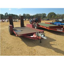 76" x 15' T/A TAG TRAILER, LT225/75R16 TIRES