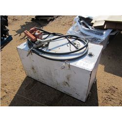 100 GALLON FUEL TANK W/12V PUMP