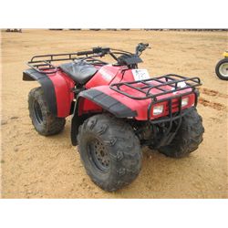 1996 HONDA FOURTRAX 30 4 WHEELER 4X4, S/N 478TE1507TA801917