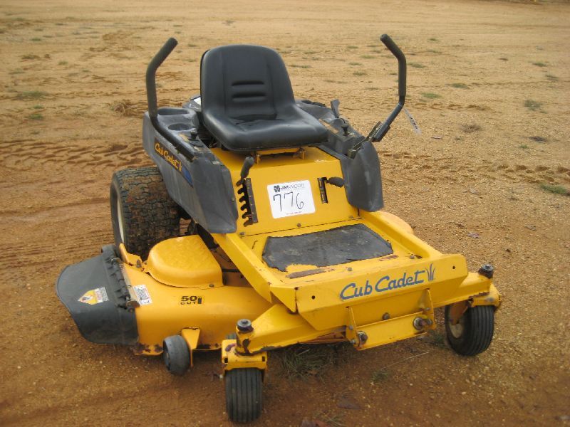 CUB CADET ZERO TURN 50" MOWER, S/N 1E145G20142