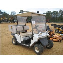 E-Z-GO GOLF CAR, S/N 55241, CANOPY, WINDSHIELD