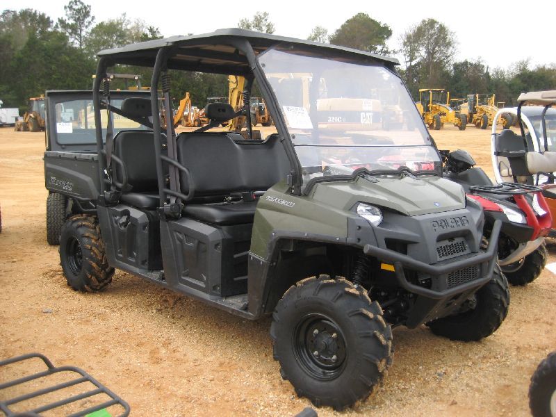 POLARIS RANGER CREW CAB 4X4 ATV, S/N 000350047720, CANOPY, WINDSHIELD
