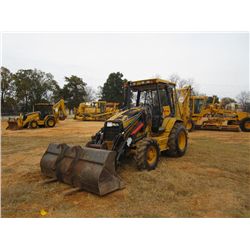 CAT 426C 4X4 LOADER BACKHOE, S/N 1YR01621, (99 YR) EXTENDAHOE, FORKS, GP BUCKET, QUICK COUPLER, 24" 