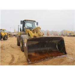 CAT 966H WHEEL LOADER, S/N A6D00660 (07 YR) GP BUCKET W/B.O.C.E., ECAB W/AIR, 26.5R25 TIRES