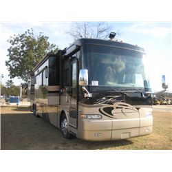 2007 TIFFIN ZYPHER 45' MOTOR COACH, S/N 4VZAT1C977C059727, CUMMINS DIESEL ENG, A/T, P/S, A/C, PUSHER