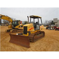 NEW HOLLAND DC85 CRAWLER TRACTOR, S/N N4DC85125, (05 YR) 6 WAY BLADE, CANOPY, METER READING 1,425 HR