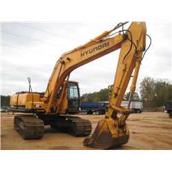 HYUNDAI 210LC-7 HYDRAULIC EXCAVATOR, S/N N60614669 (06 YR) 9'6" STICK, 46" BUCKET, 32" SBG, PLUMBED,