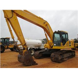 KOMATSU PC200LC-7 HYDRAULIC EXCAVATOR, S/N C0455 (03 YR) STANDARD STICK, 42" BUCKET, ECAB W/AIR