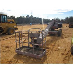 SNORKELIFT TB42 MANLIFT, S/N 971779 DIESEL ENG, TRIPLE STAGE MAST