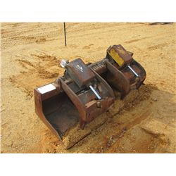 6' BUCKET W/TOP CLAMPS FOR SKID STEER