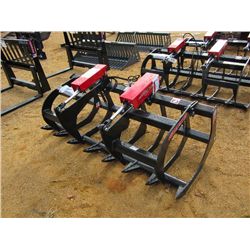 UNUSED VERSATECH HD 72" BRUSH GRAPPLE 23072, FITS SKID STEER