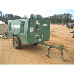 SULLAIR 185Q AIR COMPRESSOR, S/N 004-109607, JD DIESEL