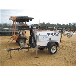 WACKER LTC4 LIGHT PLANT, DIESEL, METER READING 2,933 HRS