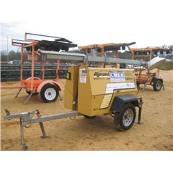 ALLMAND NITE-LITE PRO LIGHT PLANT, S/N 2079PR007, CAT DIESEL, METER READING 3,574 HRS