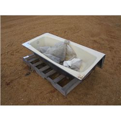 60" CAST IRON BATH TUB